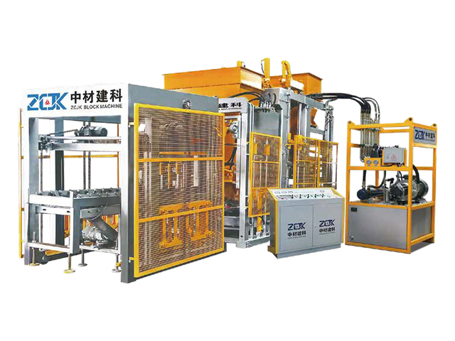 QTY12-15 Machine de fabrication de blocs entièrement automatique
