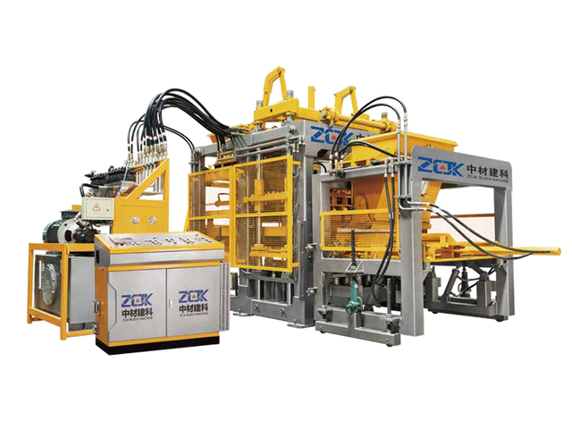 QTY10-15 Machine de fabrication de blocs entièrement automatique
